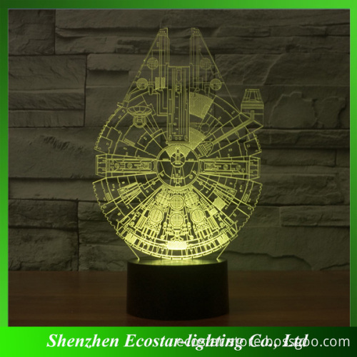 Personalized Shape 3D Illusion LED Lamp Manufacturer
